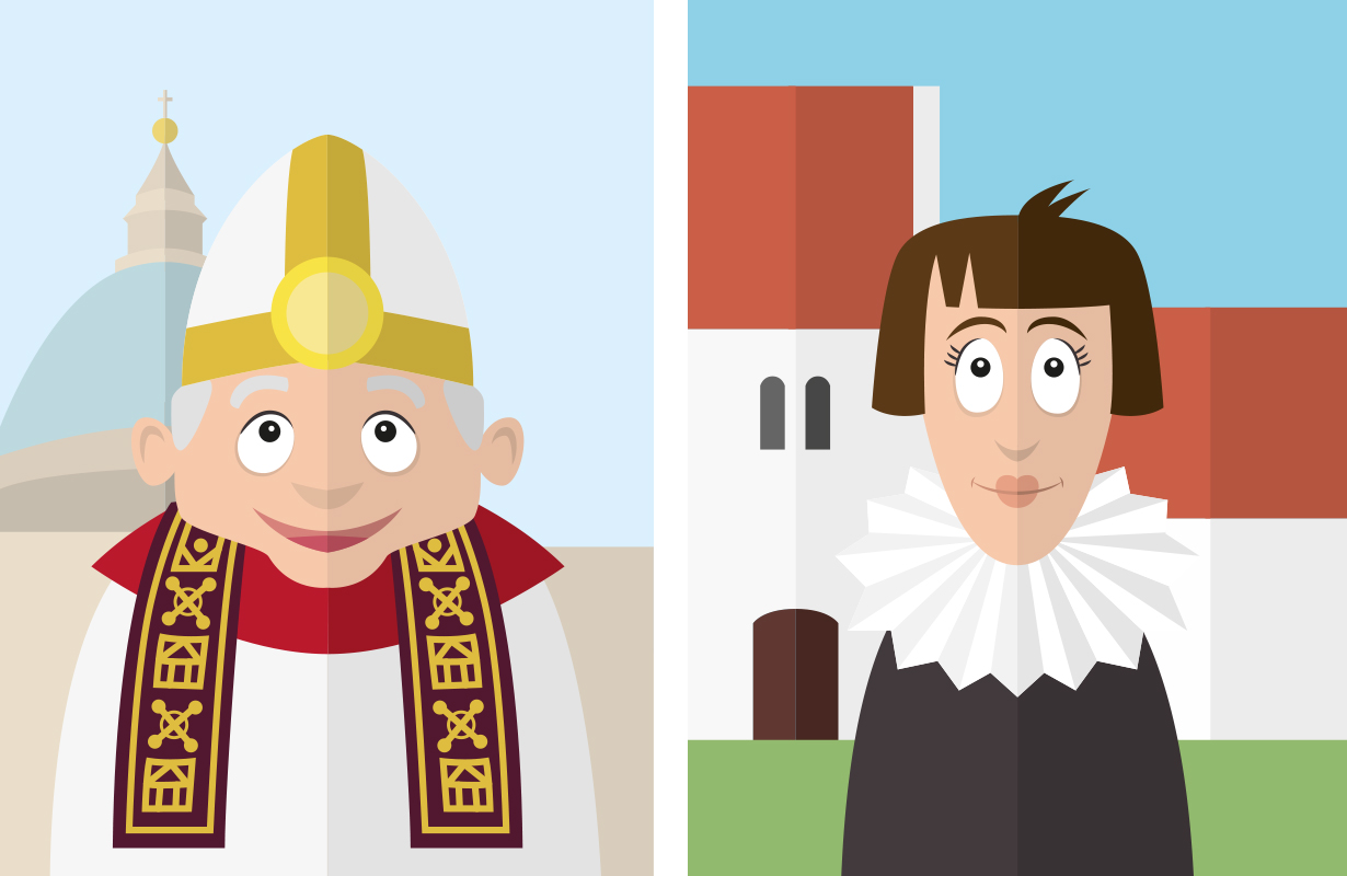 illustration-illustrator-tegning-tegner-religion-kristendom-buddisme-malene-hald-folkeskolen-undervisning-5