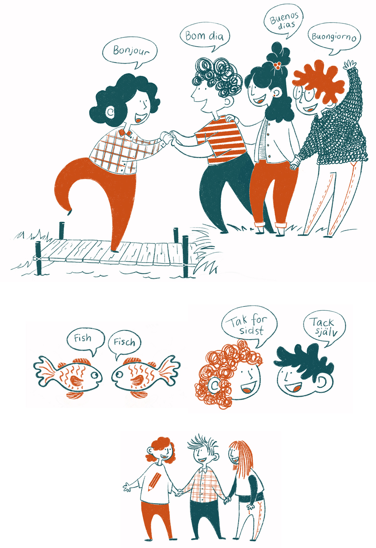illustration-retro-fremmedsprog-didaktik-undervisning-malene-hald-6